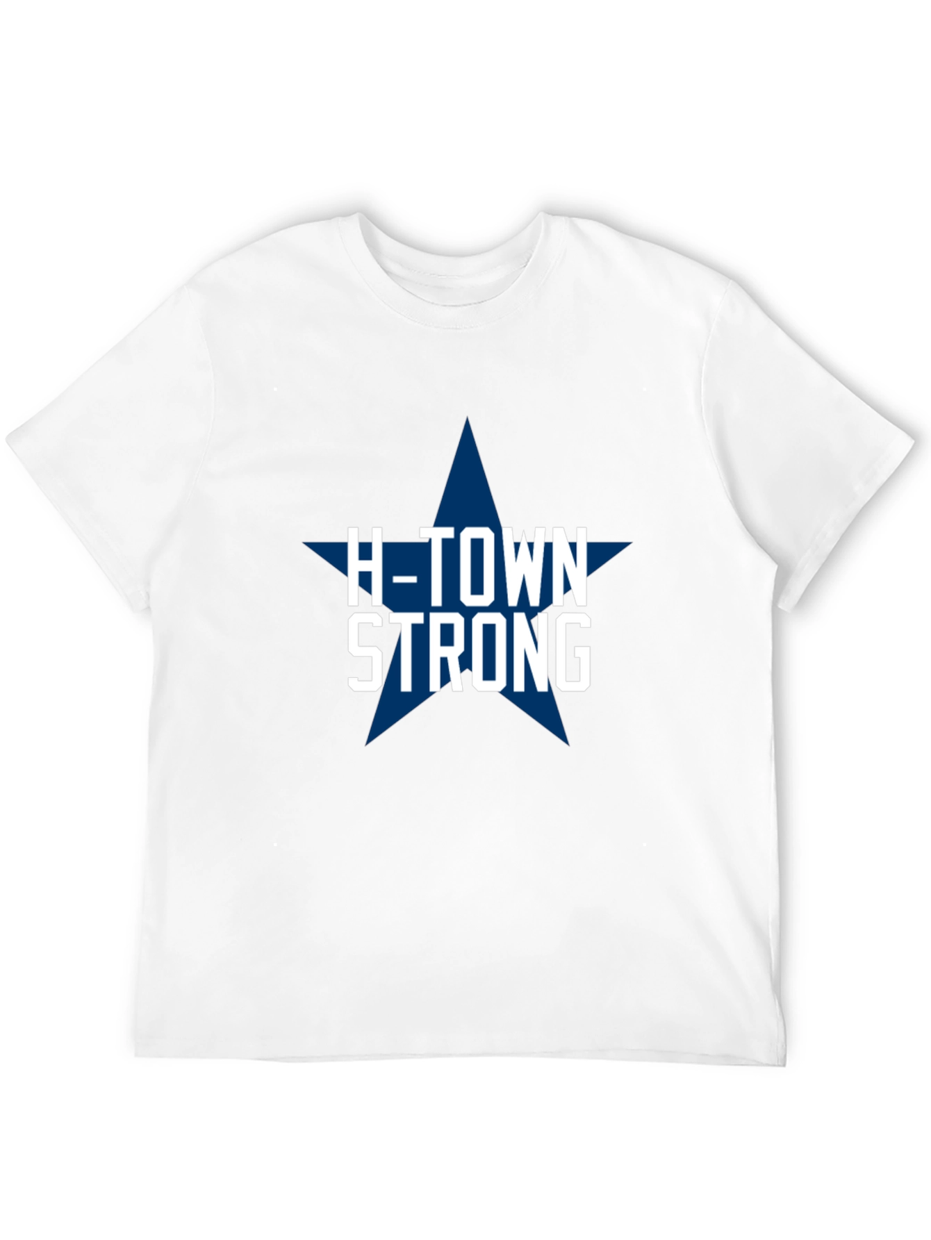 H-Town Strong Star Graphic Tee - Black