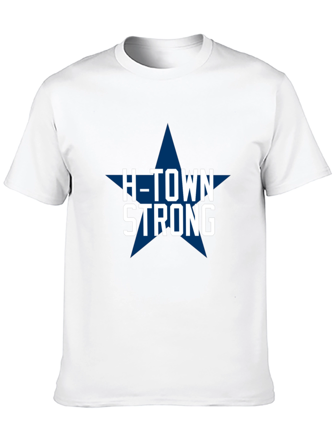 H-Town Strong Star Graphic Tee - Black
