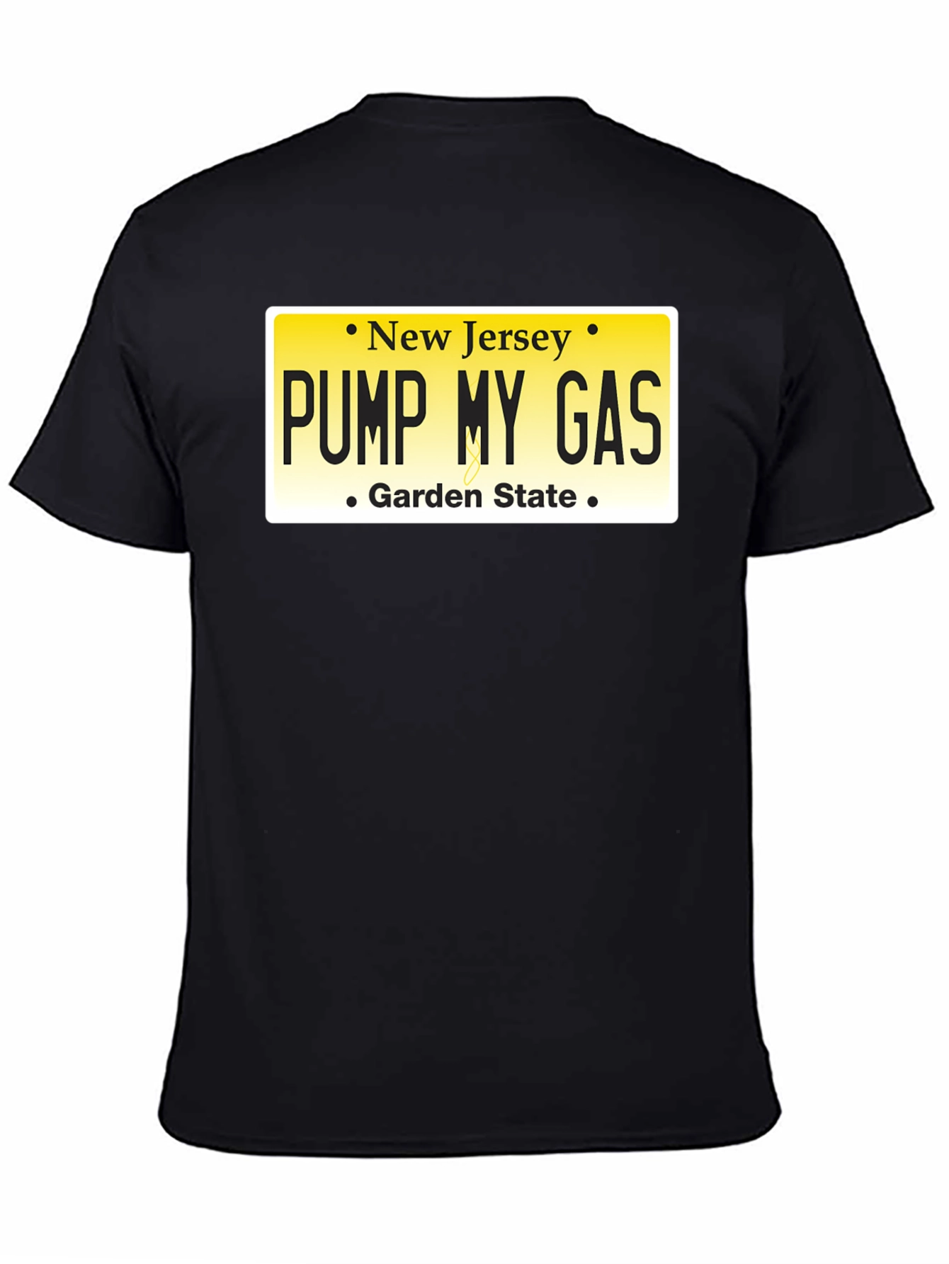 New Jersey Pump My Gas Black T-Shirt