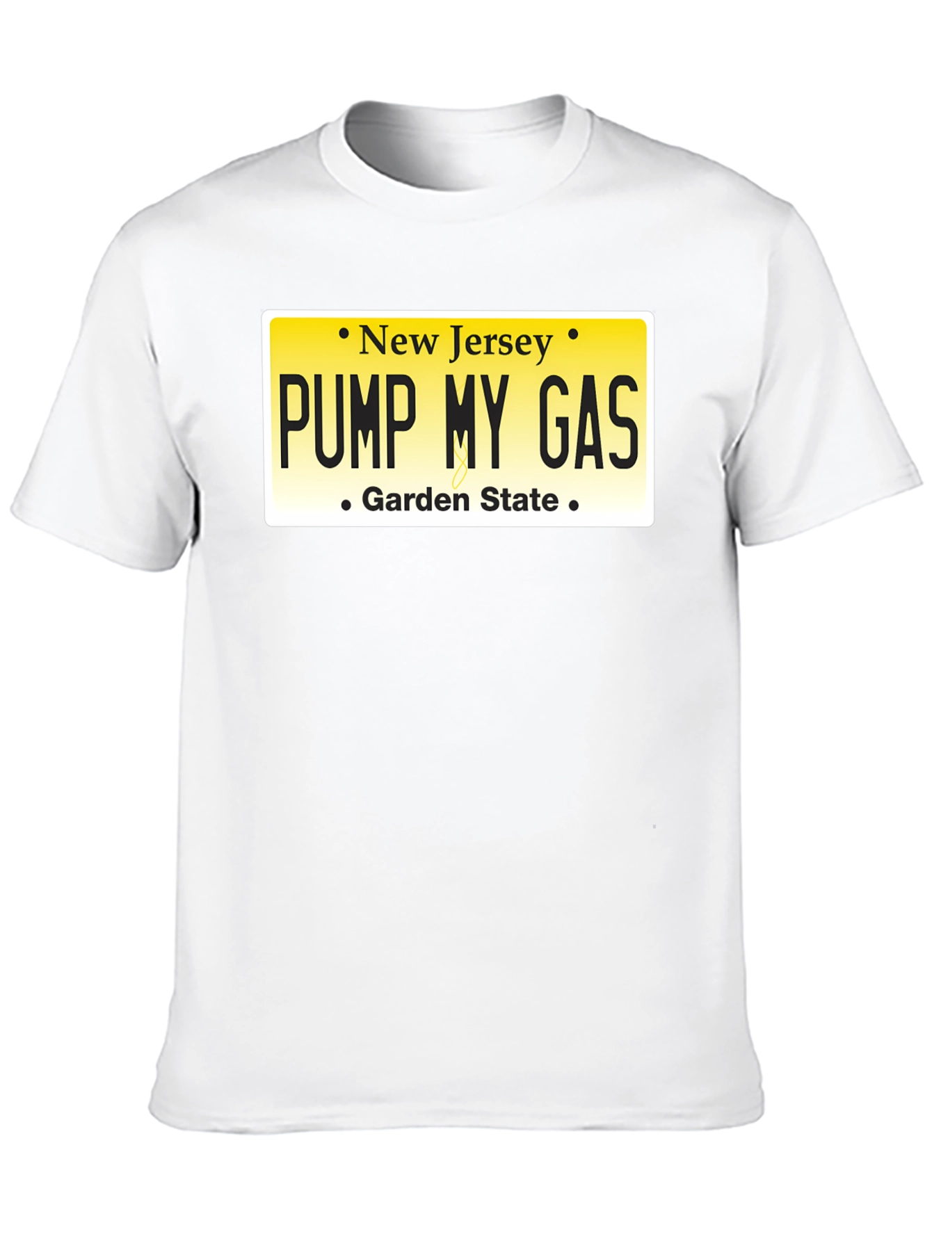 New Jersey Pump My Gas Black T-Shirt