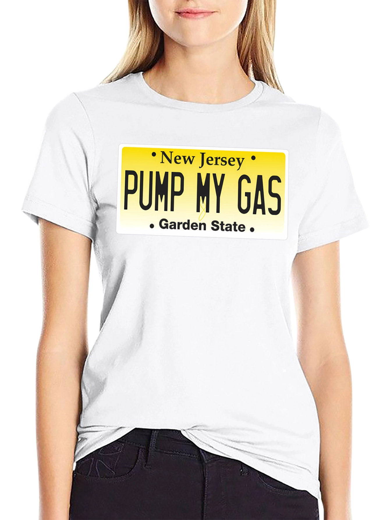 New Jersey Pump My Gas Black T-Shirt