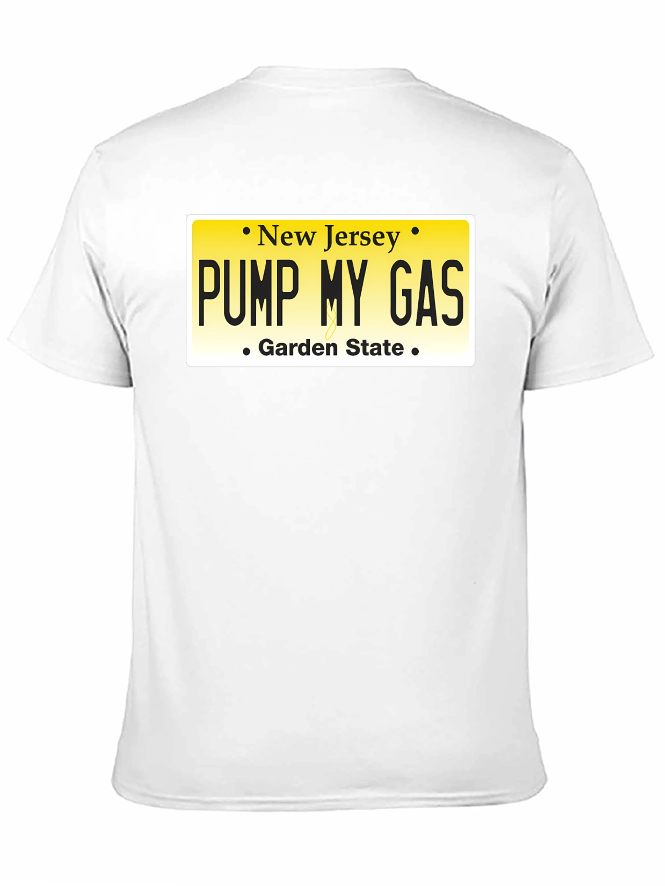 New Jersey Pump My Gas Black T-Shirt