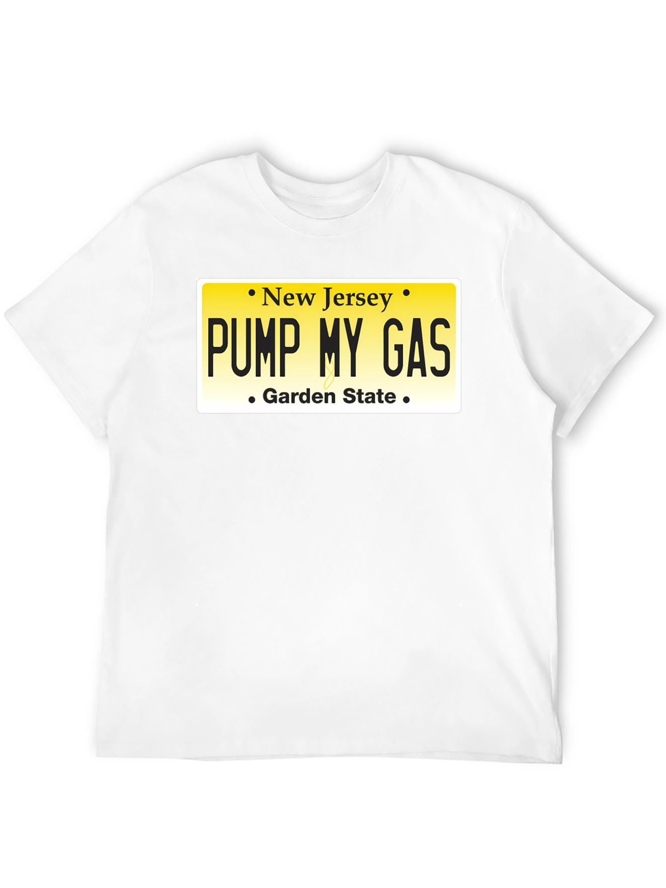 New Jersey Pump My Gas Black T-Shirt
