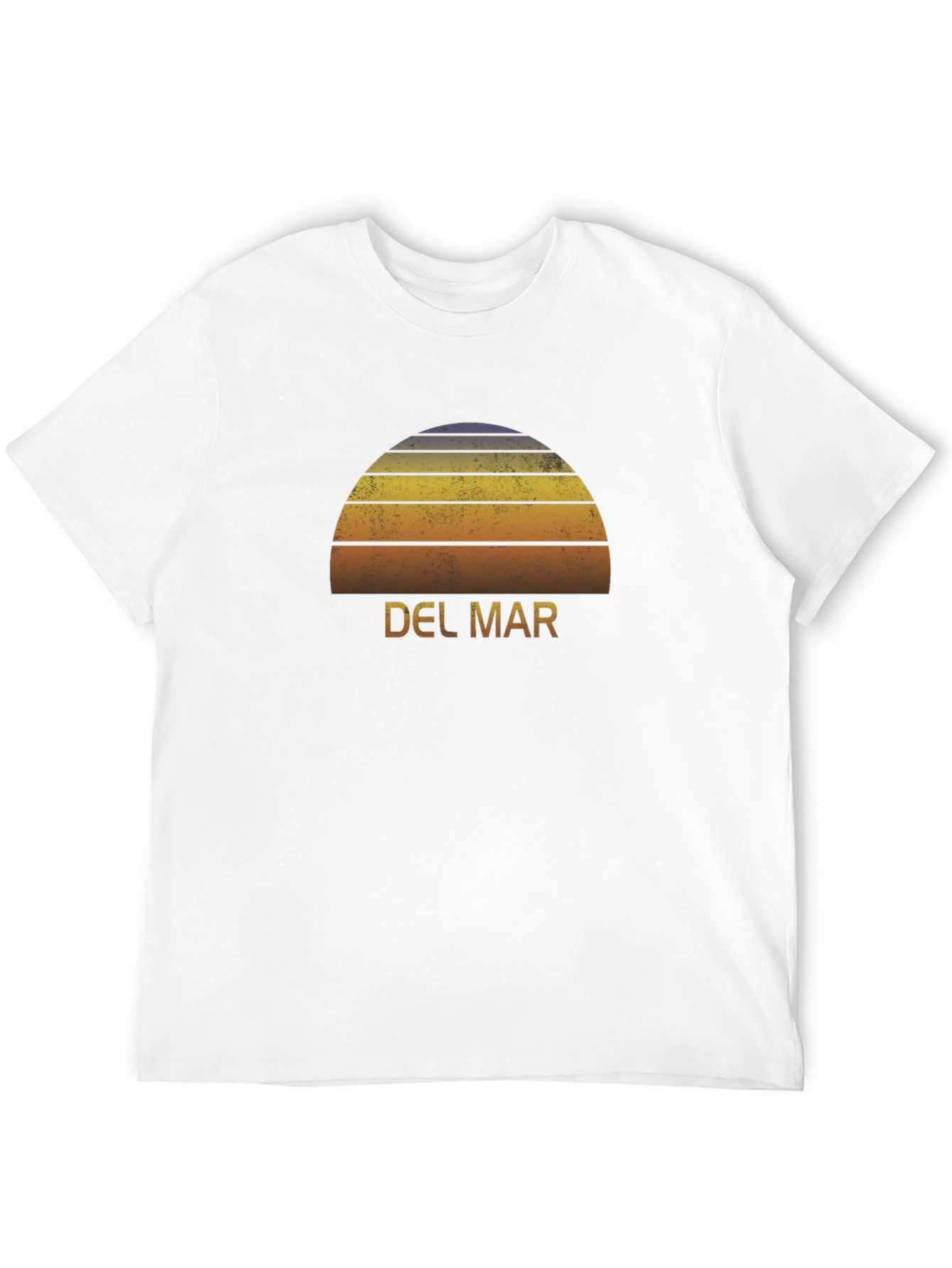 Del Mar Sunset T-Shirt - Retro Style Graphic Tee