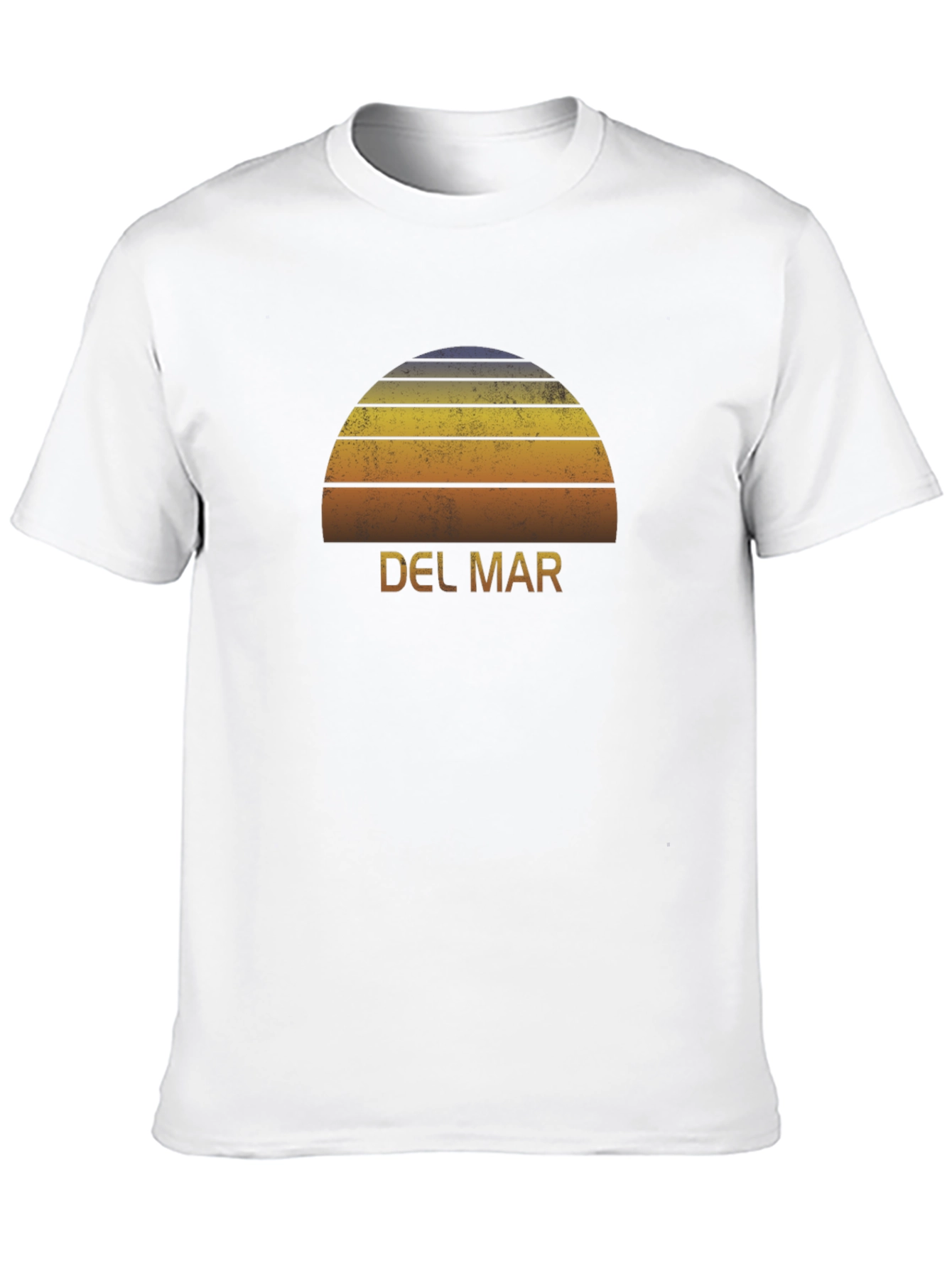 Del Mar Sunset T-Shirt - Retro Style Graphic Tee
