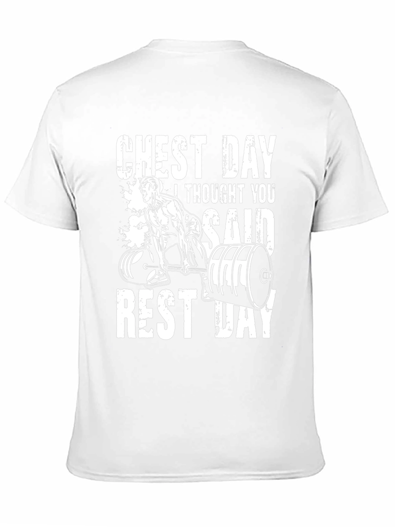 Chest Day Funny Workout Gym T-Shirt
