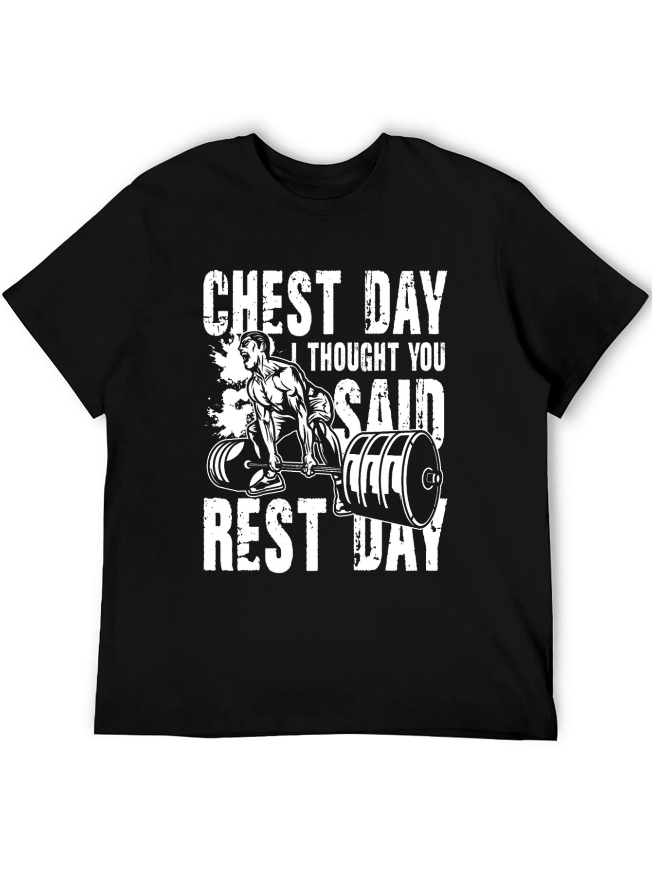 Chest Day Funny Workout Gym T-Shirt