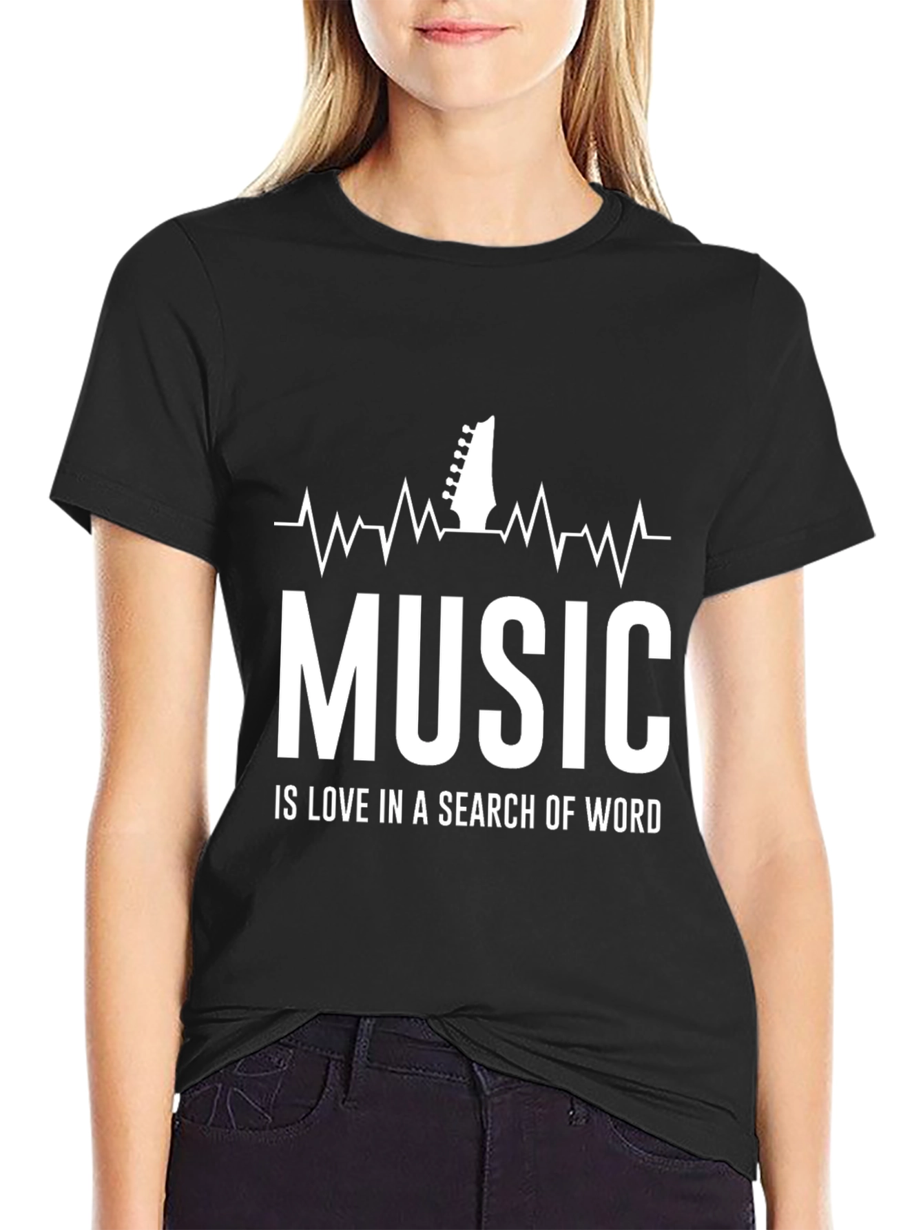 Music is Love Graphic Tee