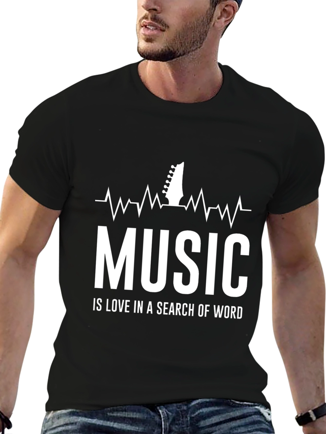 Music is Love Graphic Tee