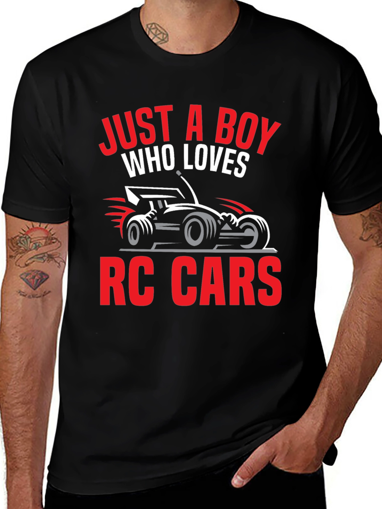 Just A Boy Who Loves RC Cars T-Shirt