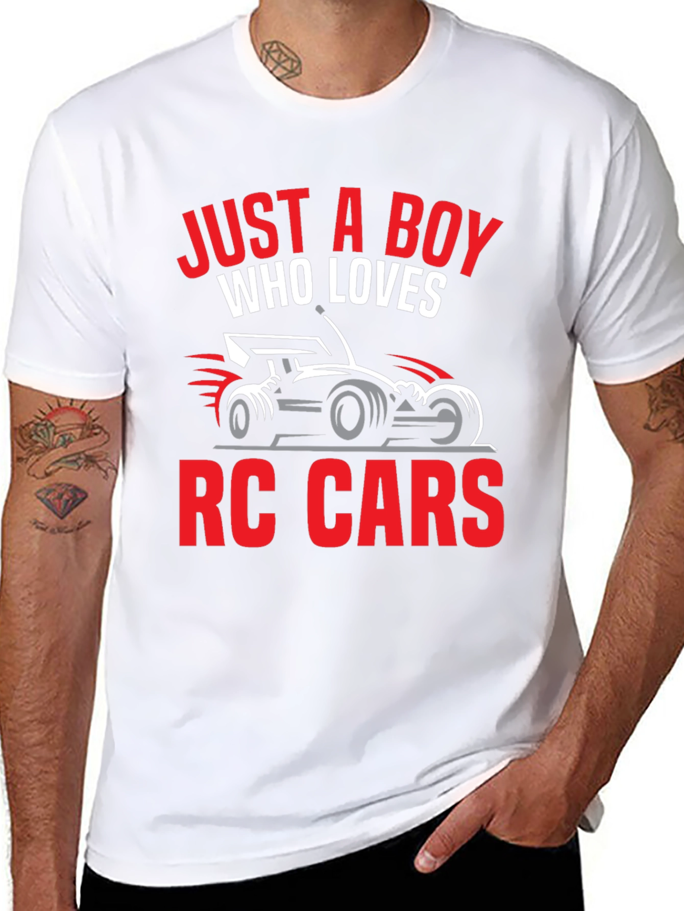 Just A Boy Who Loves RC Cars T-Shirt