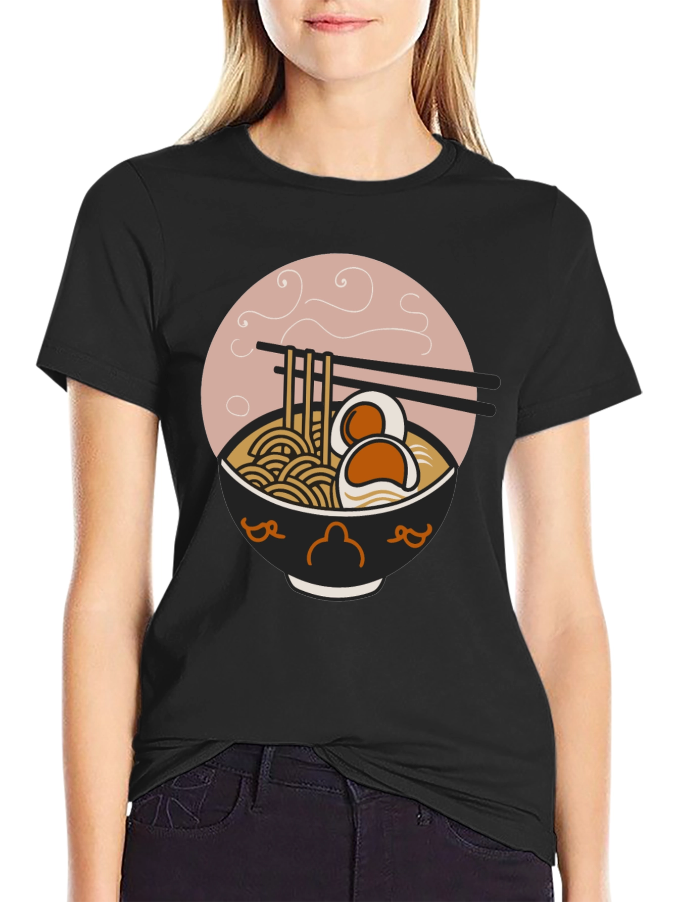 Ramen Bowl Graphic Tee - Stylish & Trendy