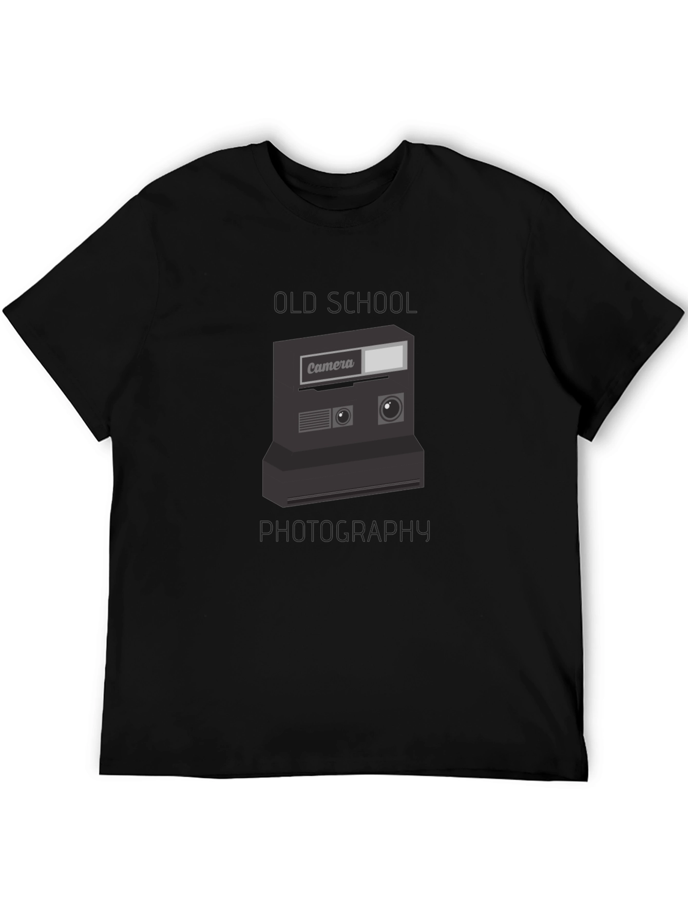 Retro Camera Graphic Tee - Old School Photography Style