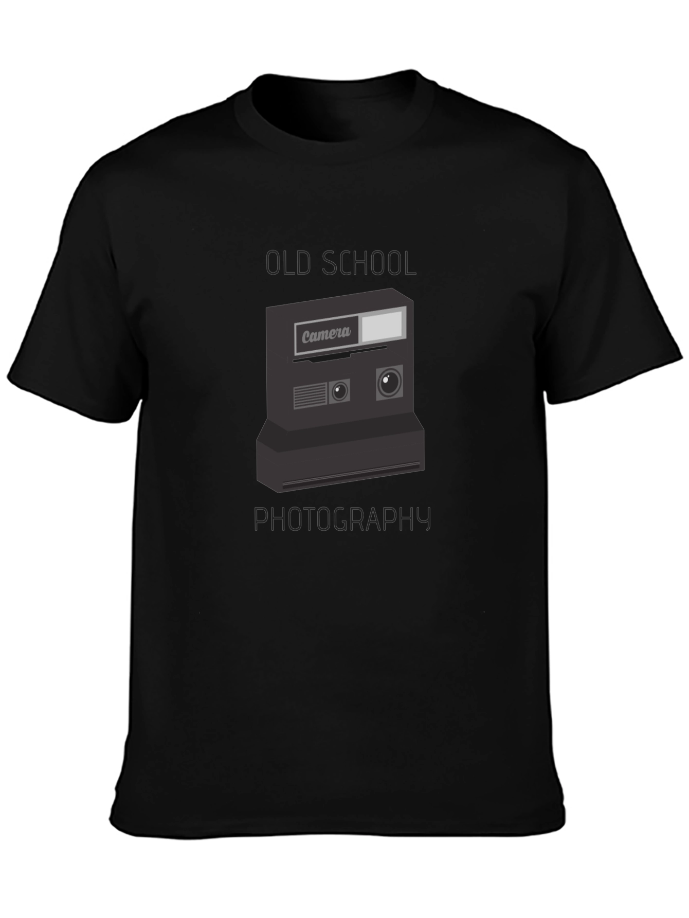 Retro Camera Graphic Tee - Old School Photography Style