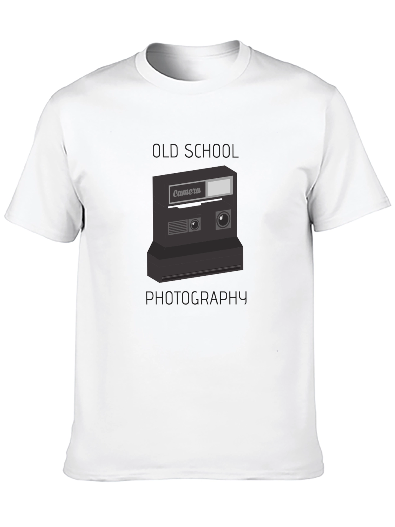 Retro Camera Graphic Tee - Old School Photography Style