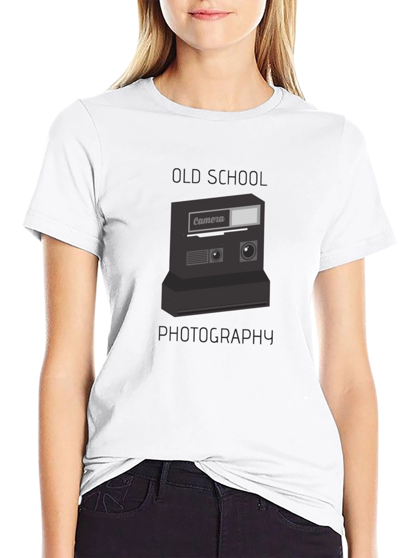 Retro Camera Graphic Tee - Old School Photography Style