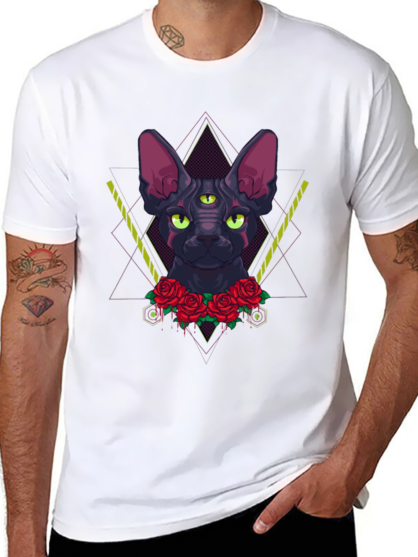 Mystic Cat Graphic Tee