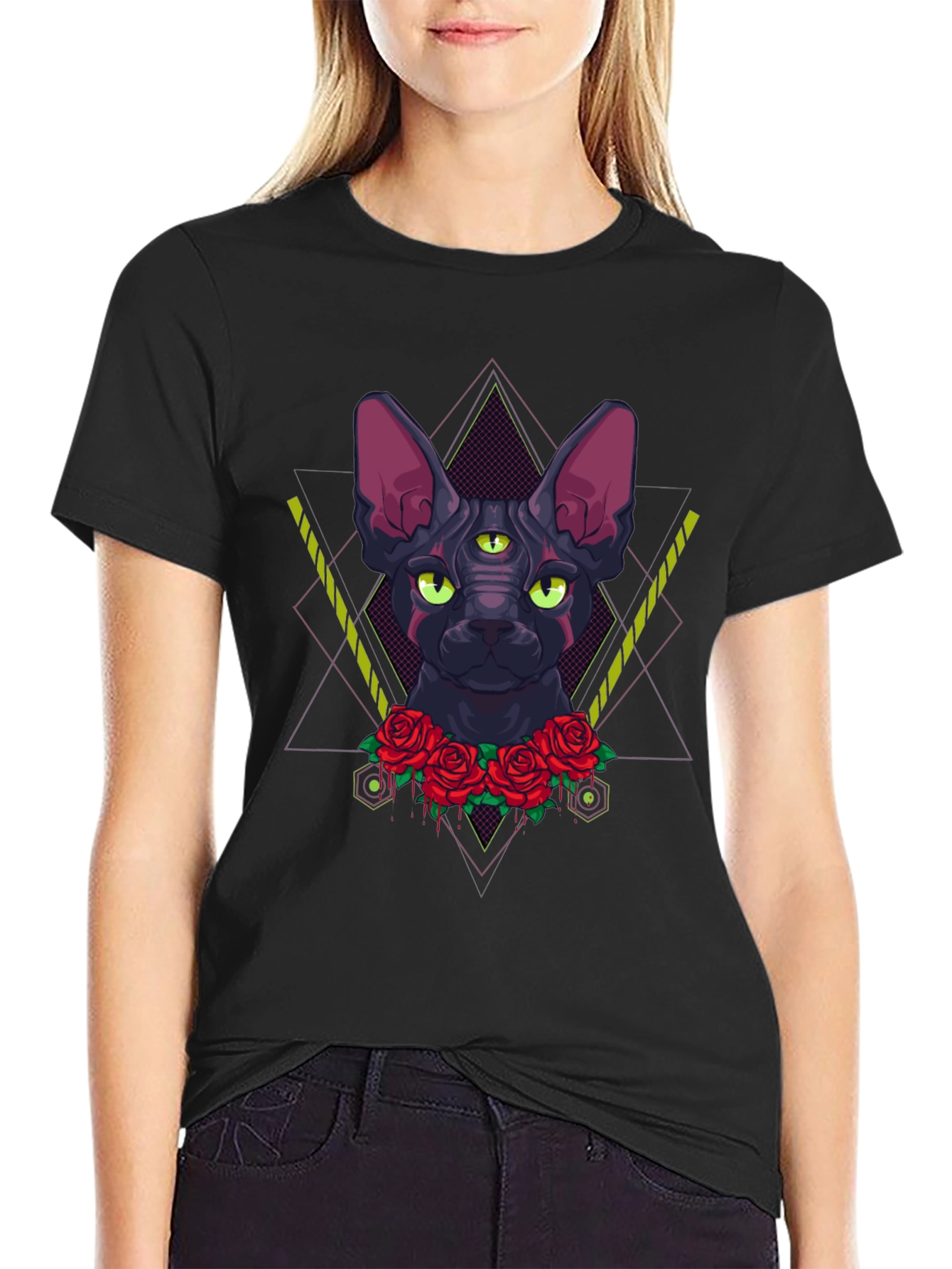 Mystic Cat Graphic Tee