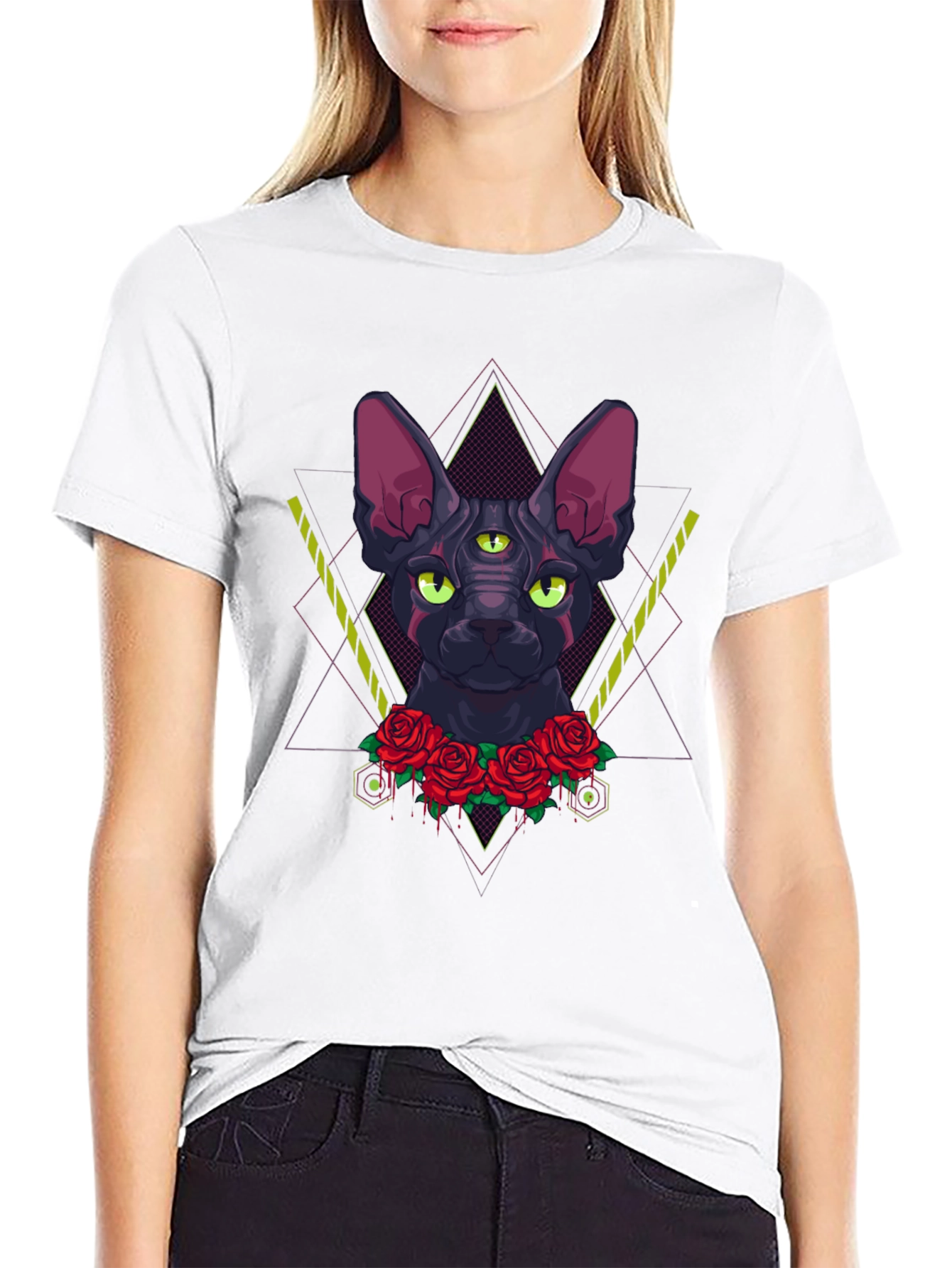 Mystic Cat Graphic Tee