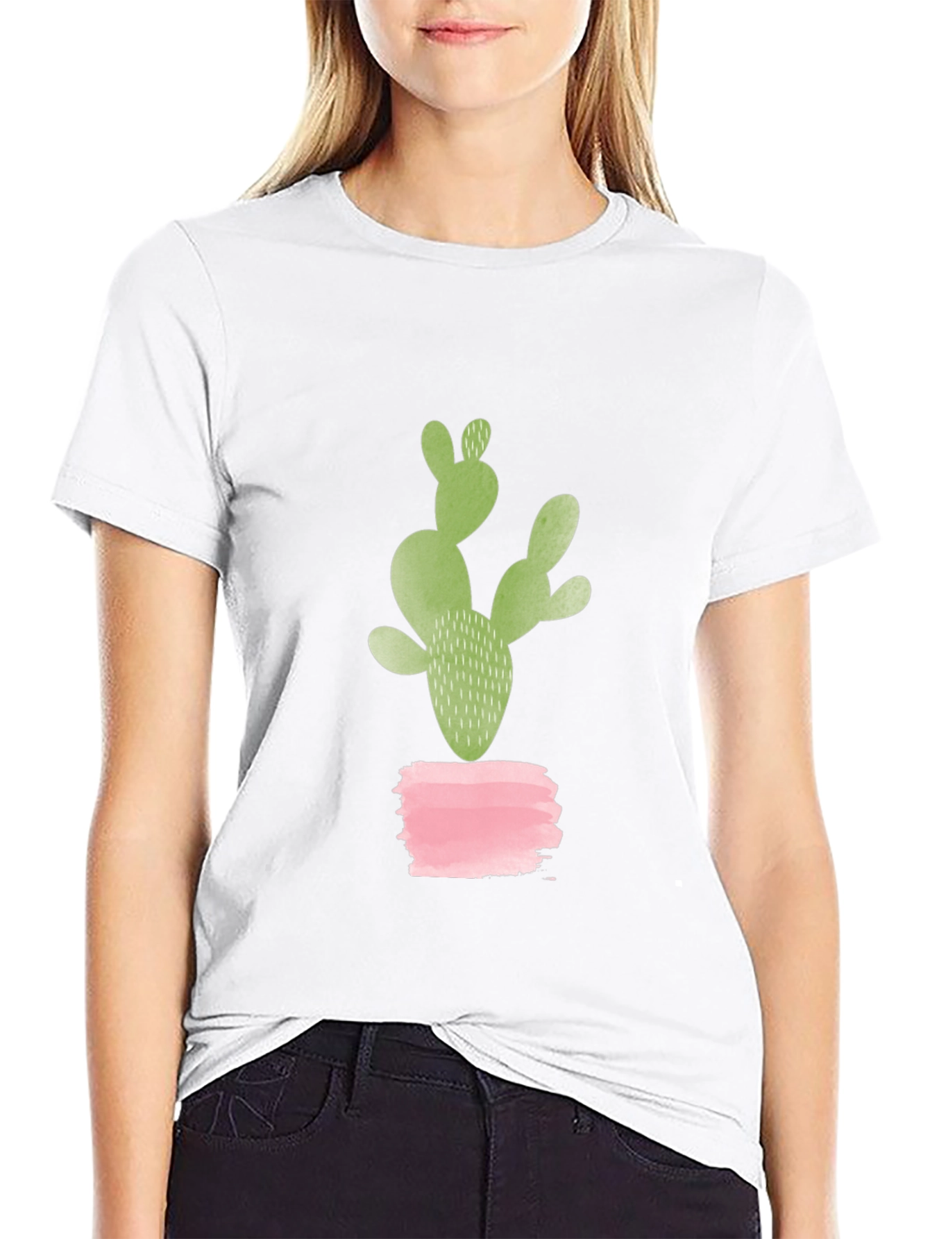 Cactus Graphic Tee - Stylish Plant Lover Shirt