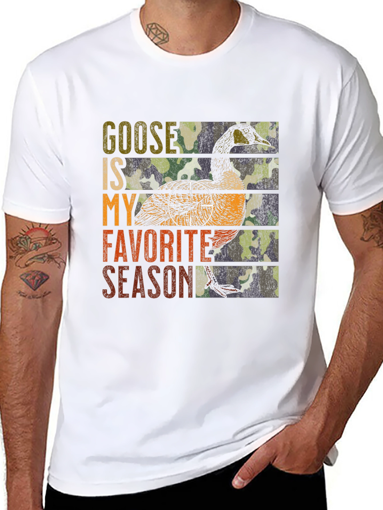 Goose Hunting Season Graphic Tee