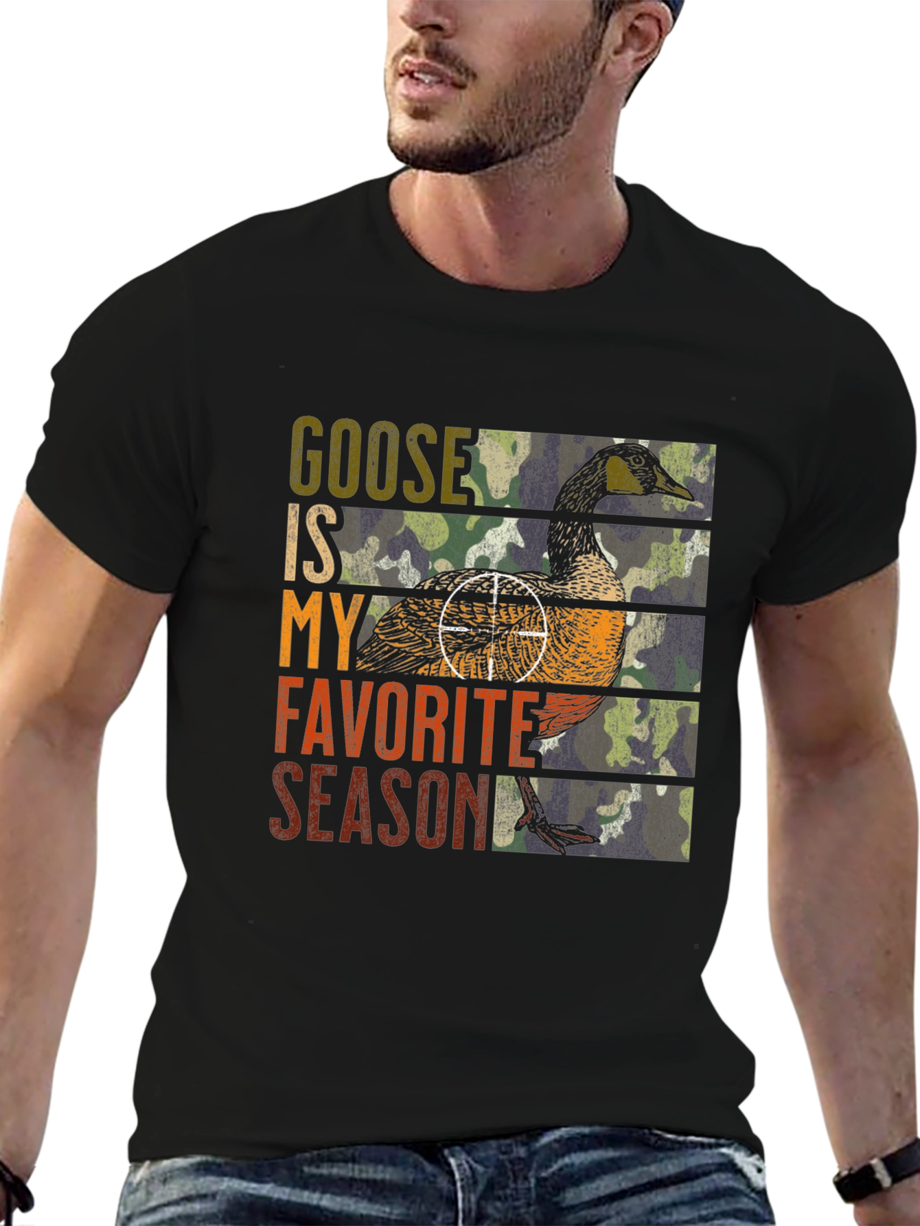 Goose Hunting Season Graphic Tee