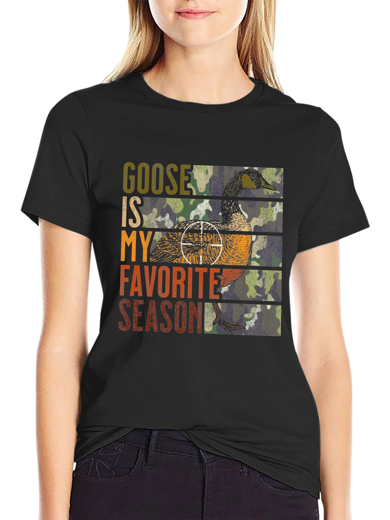 Goose Hunting Season Graphic Tee