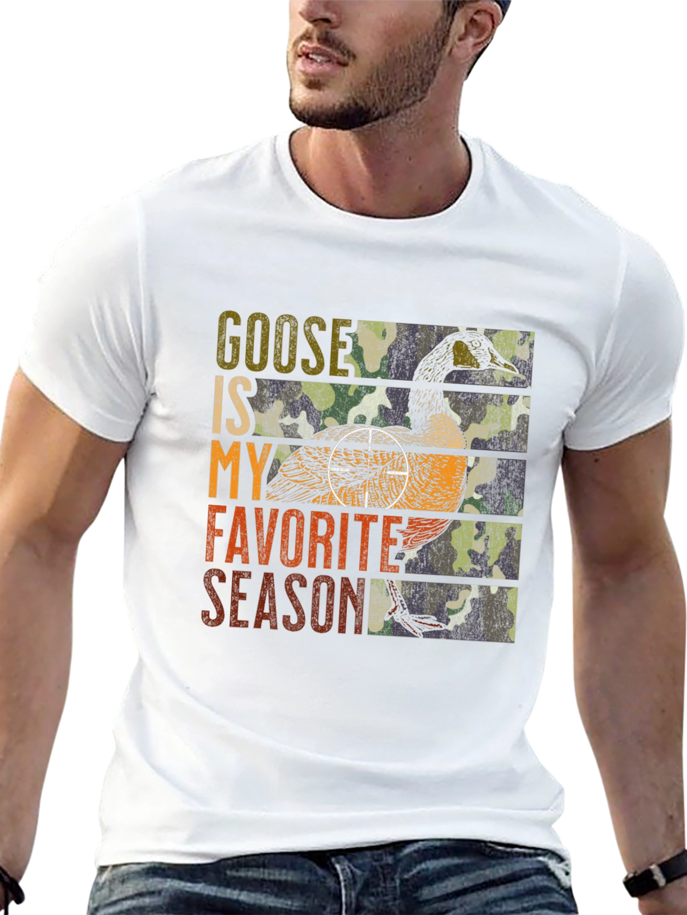 Goose Hunting Season Graphic Tee