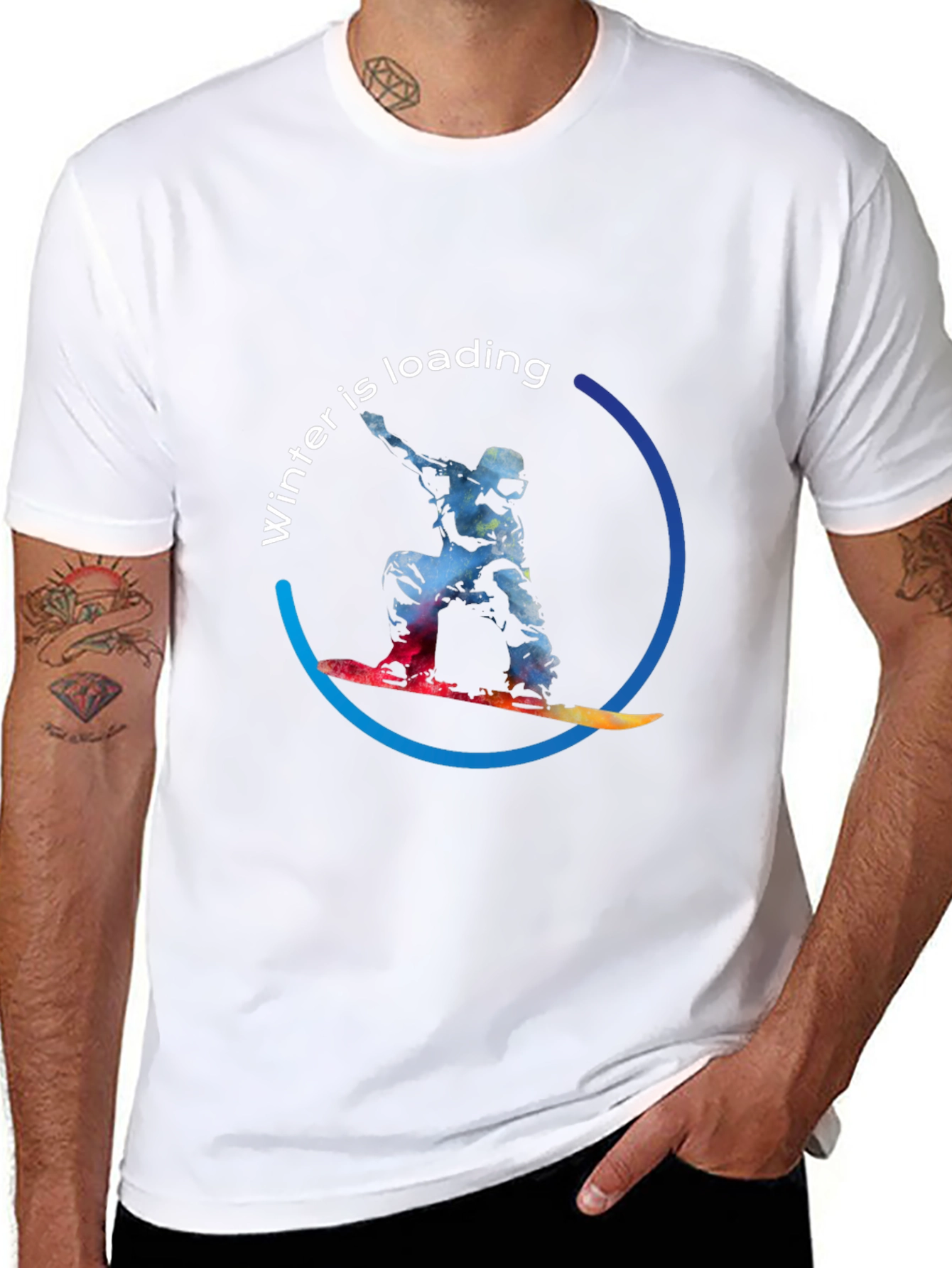 Winter is Loading Graphic T-Shirt