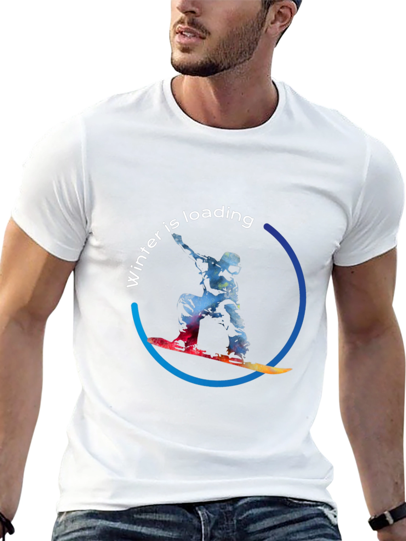 Winter is Loading Graphic T-Shirt