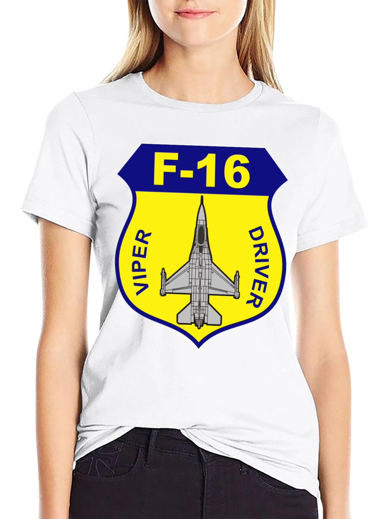 F-16 Viper Driver Graphic T-Shirt