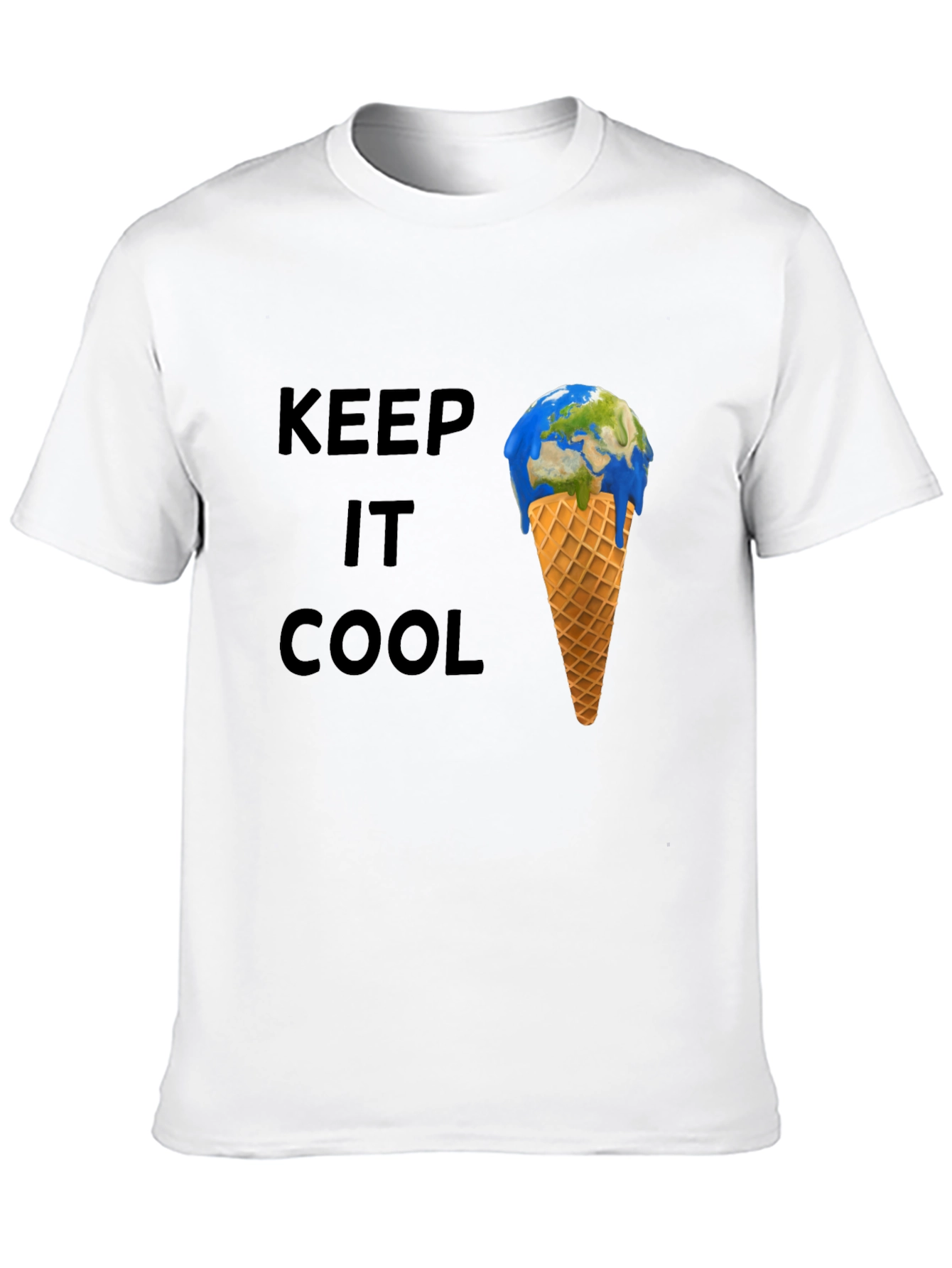 Keep It Cool Earth Ice Cream T-Shirt