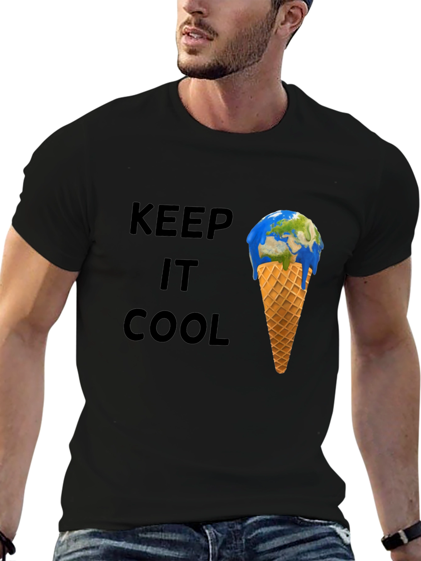Keep It Cool Earth Ice Cream T-Shirt