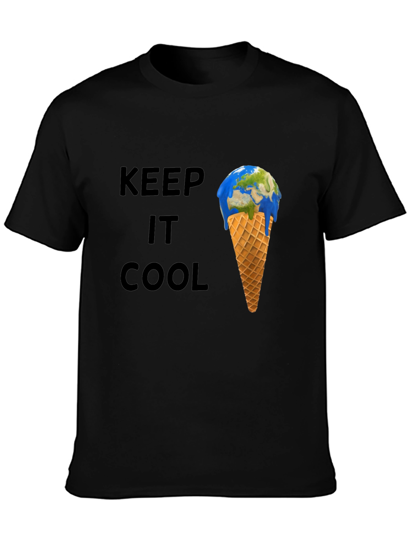 Keep It Cool Earth Ice Cream T-Shirt