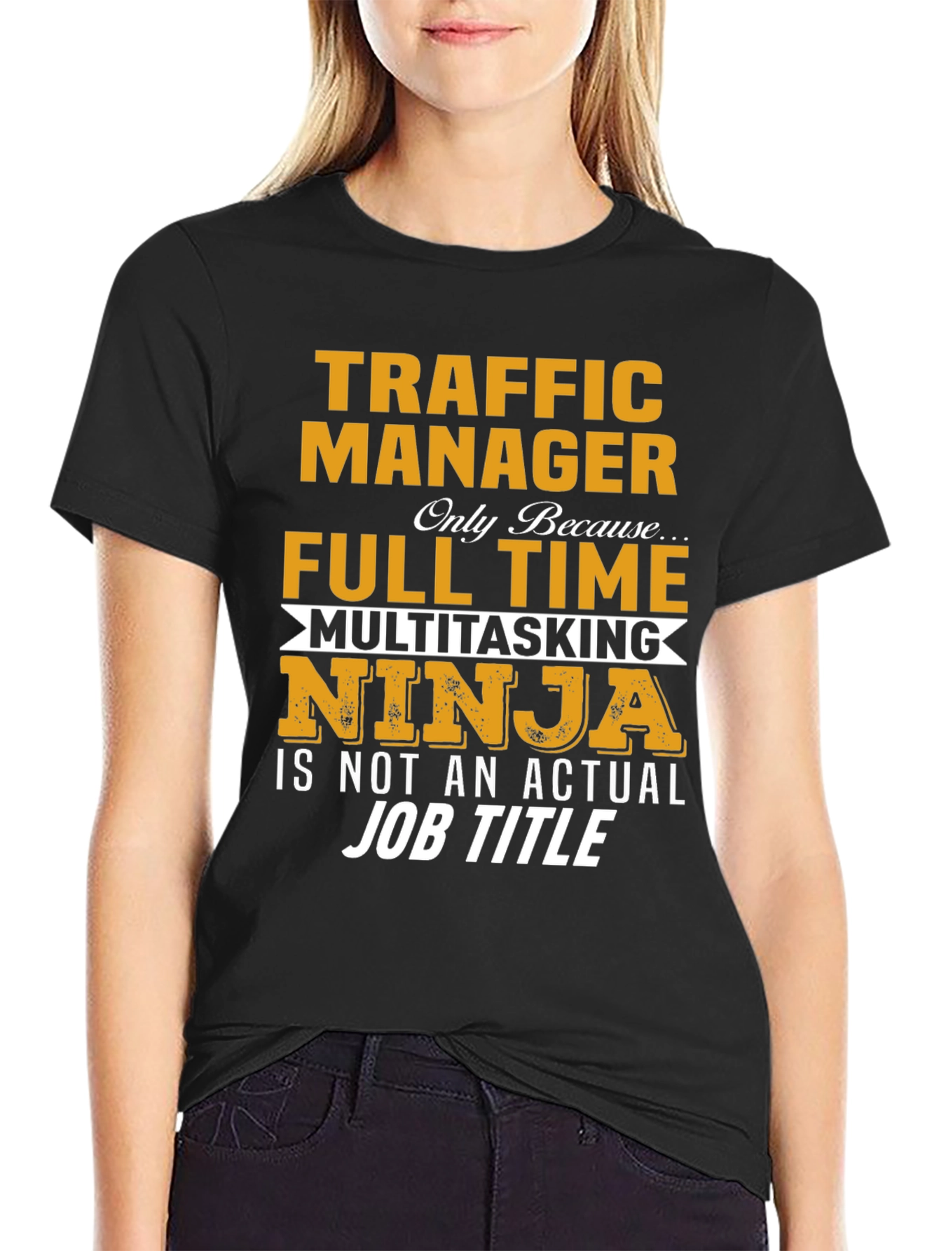Traffic Manager Multitasking Ninja T-Shirt