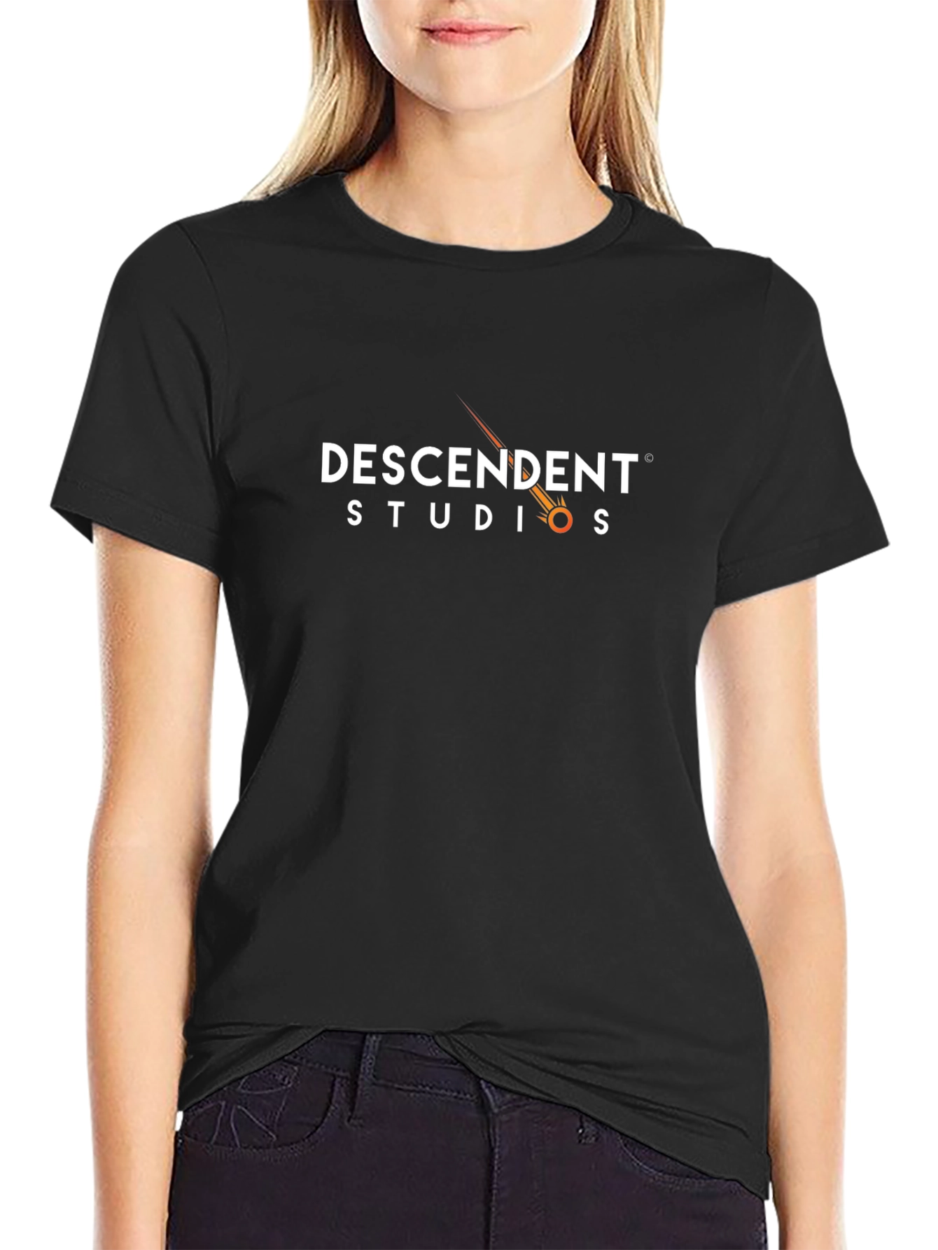 Descendent Studios Black Graphic T-Shirt