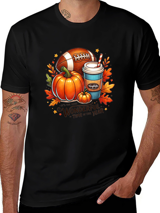 Fall Football Pumpkin Spice T-Shirt