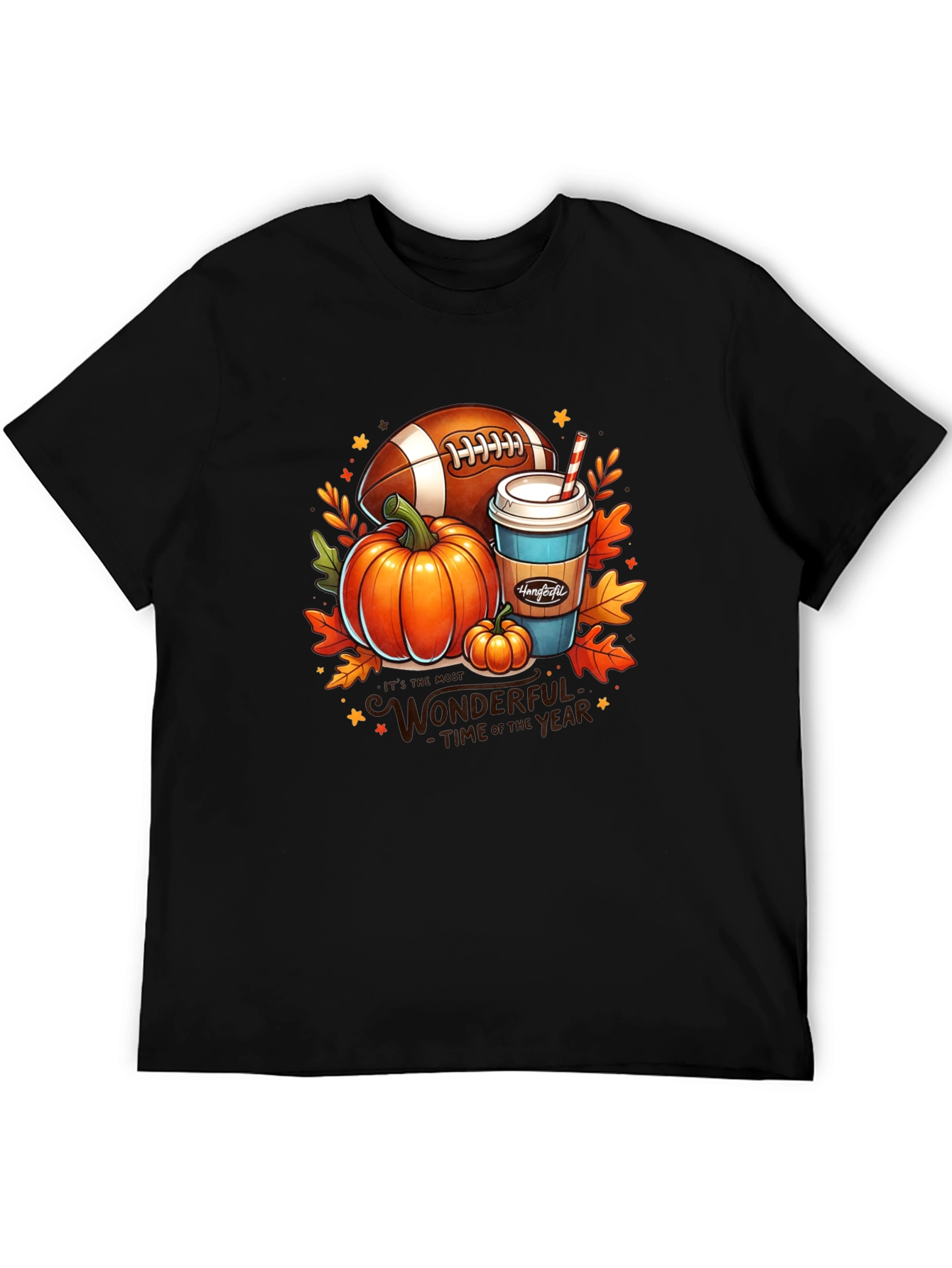 Fall Football Pumpkin Spice T-Shirt