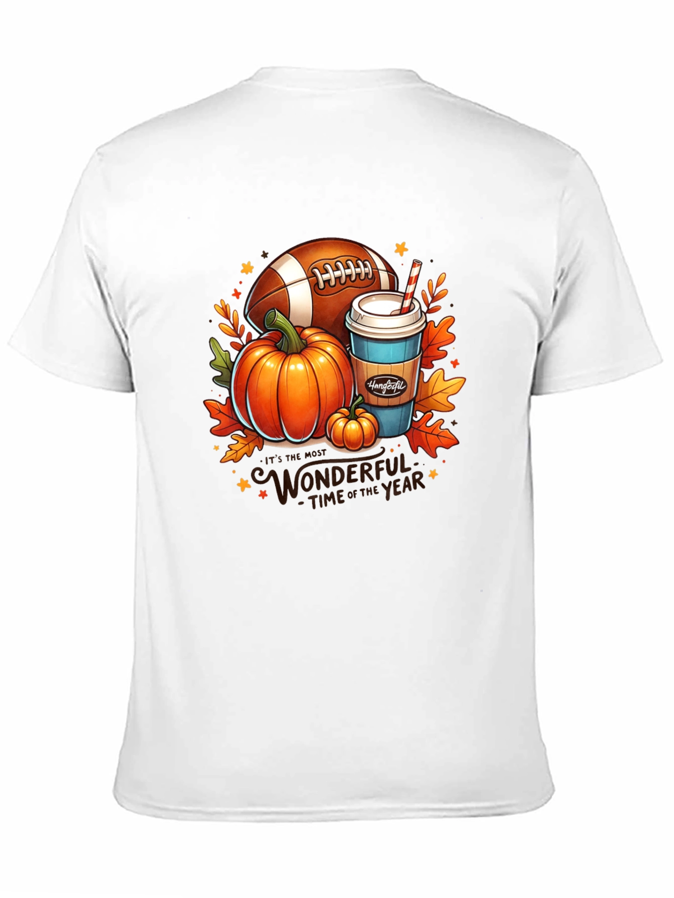 Fall Football Pumpkin Spice T-Shirt
