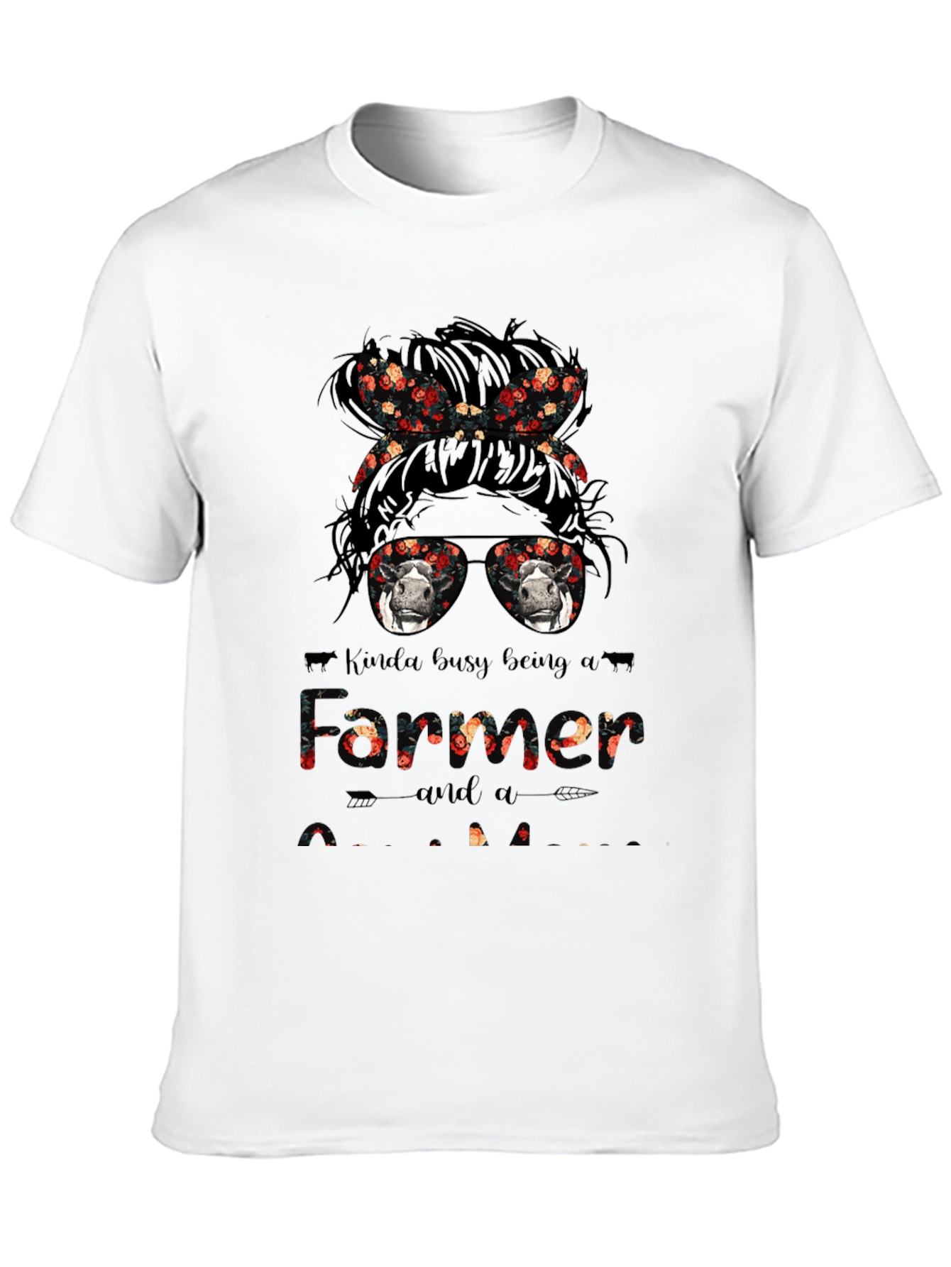 Busy Farmer Mom T-Shirt