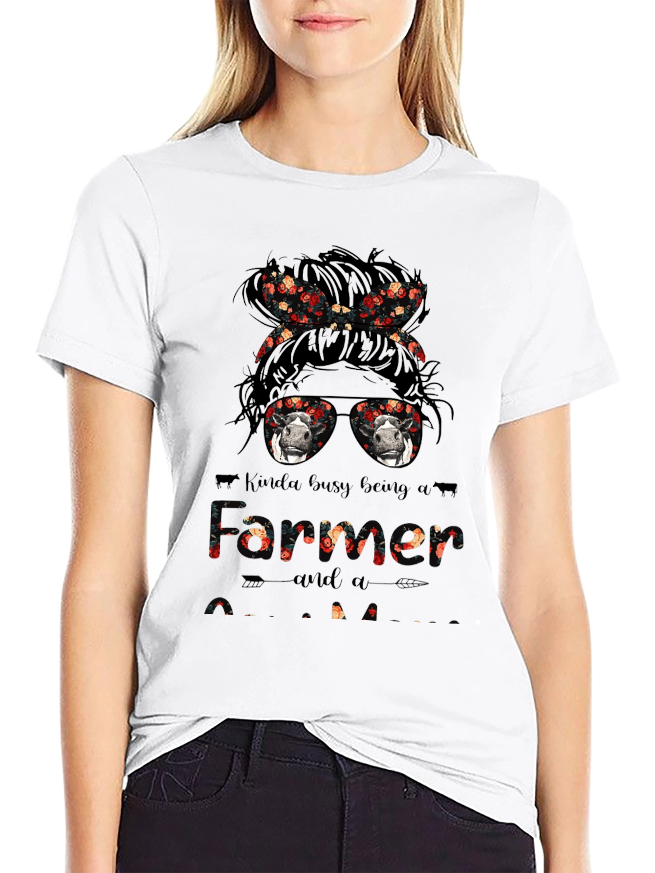 Busy Farmer Mom T-Shirt