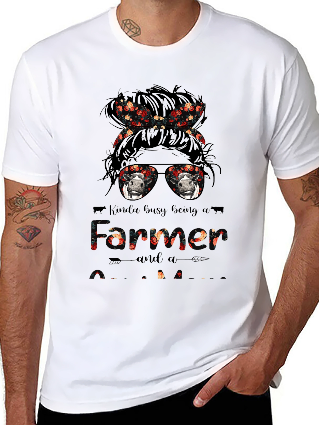 Busy Farmer Mom T-Shirt