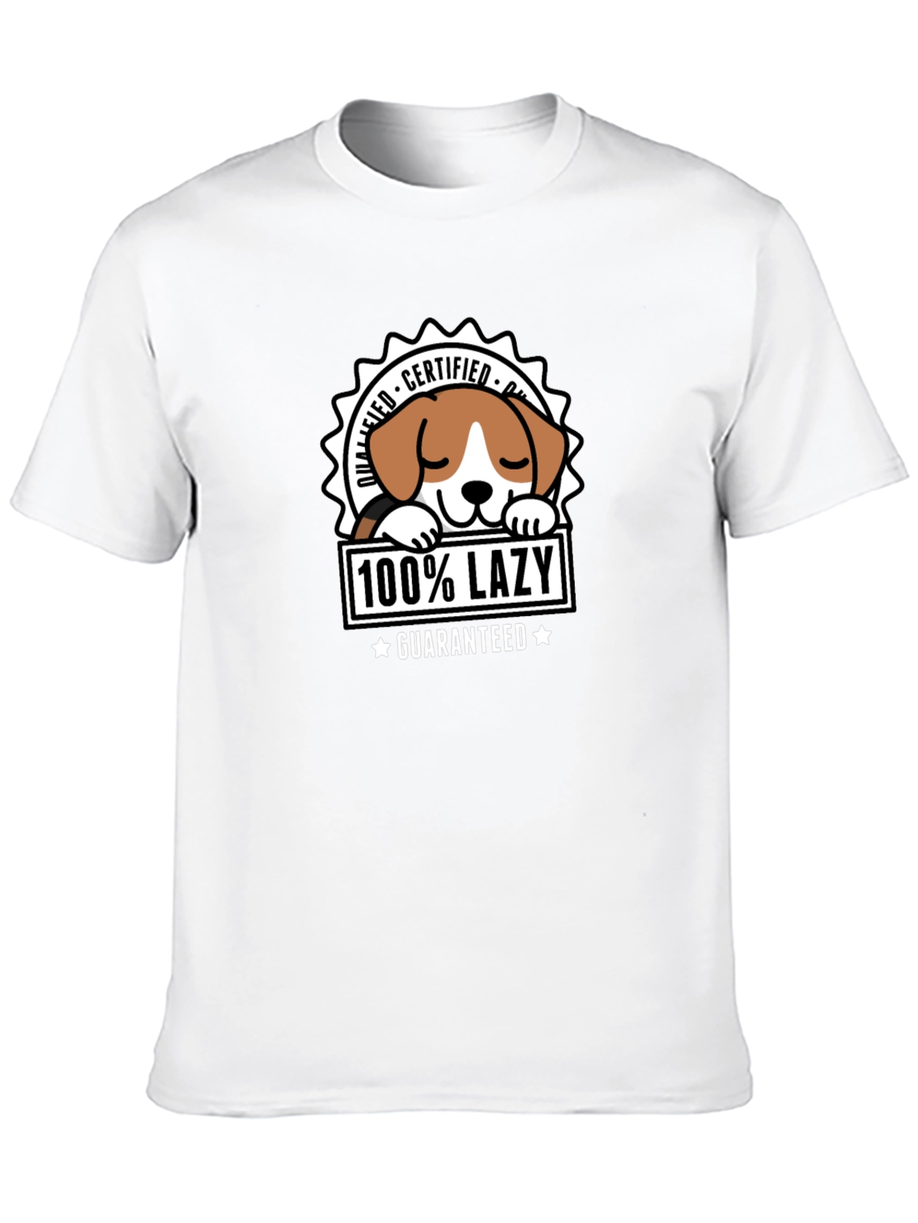100% Lazy Dog Graphic Tee