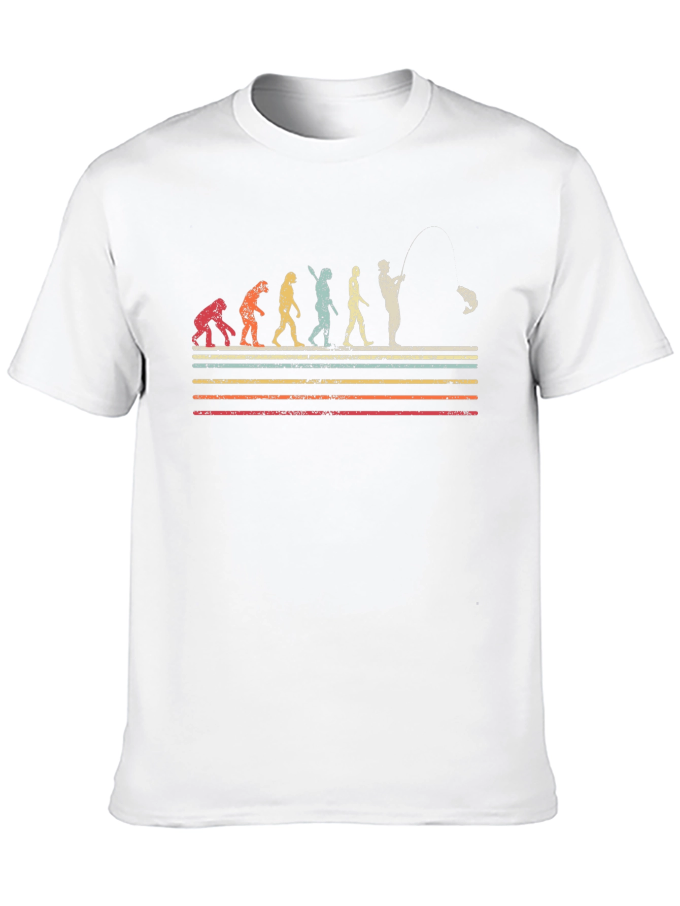 Evolution of Fishing Graphic Tee - Anglers Delight