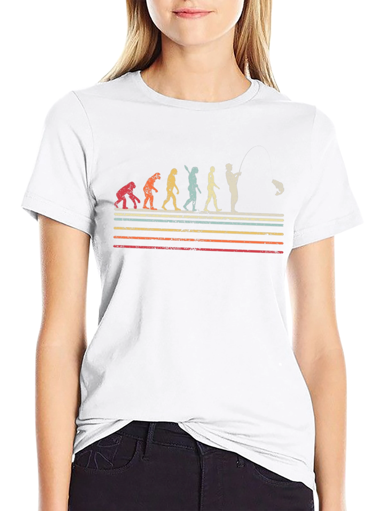 Evolution of Fishing Graphic Tee - Anglers Delight