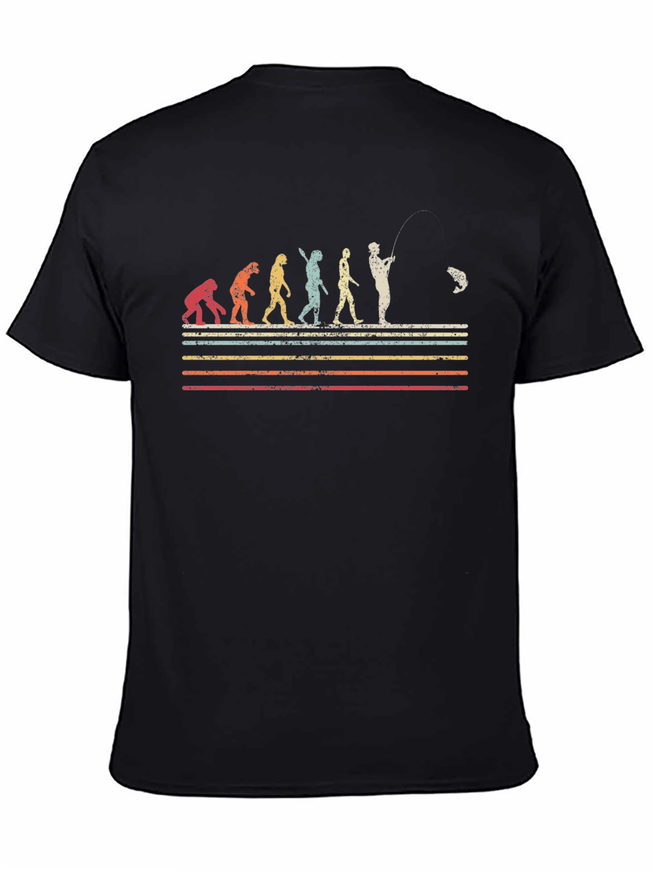 Evolution of Fishing Graphic Tee - Anglers Delight