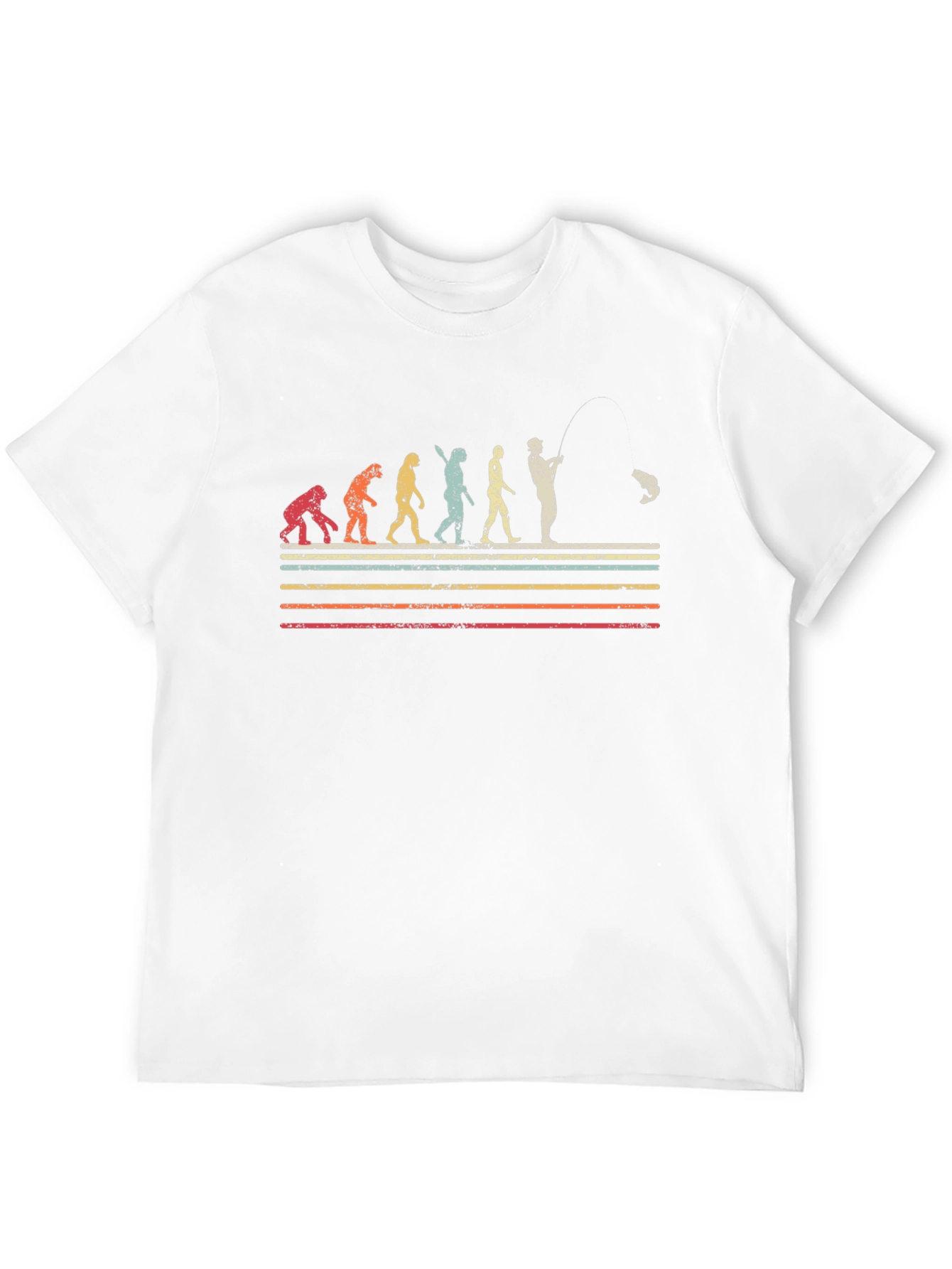 Evolution of Fishing Graphic Tee - Anglers Delight