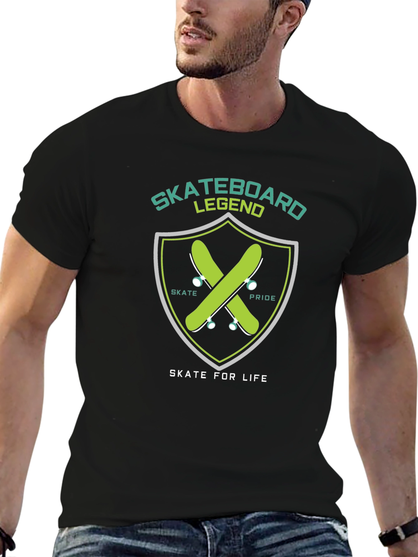 Skateboard Legend Graphic Tee