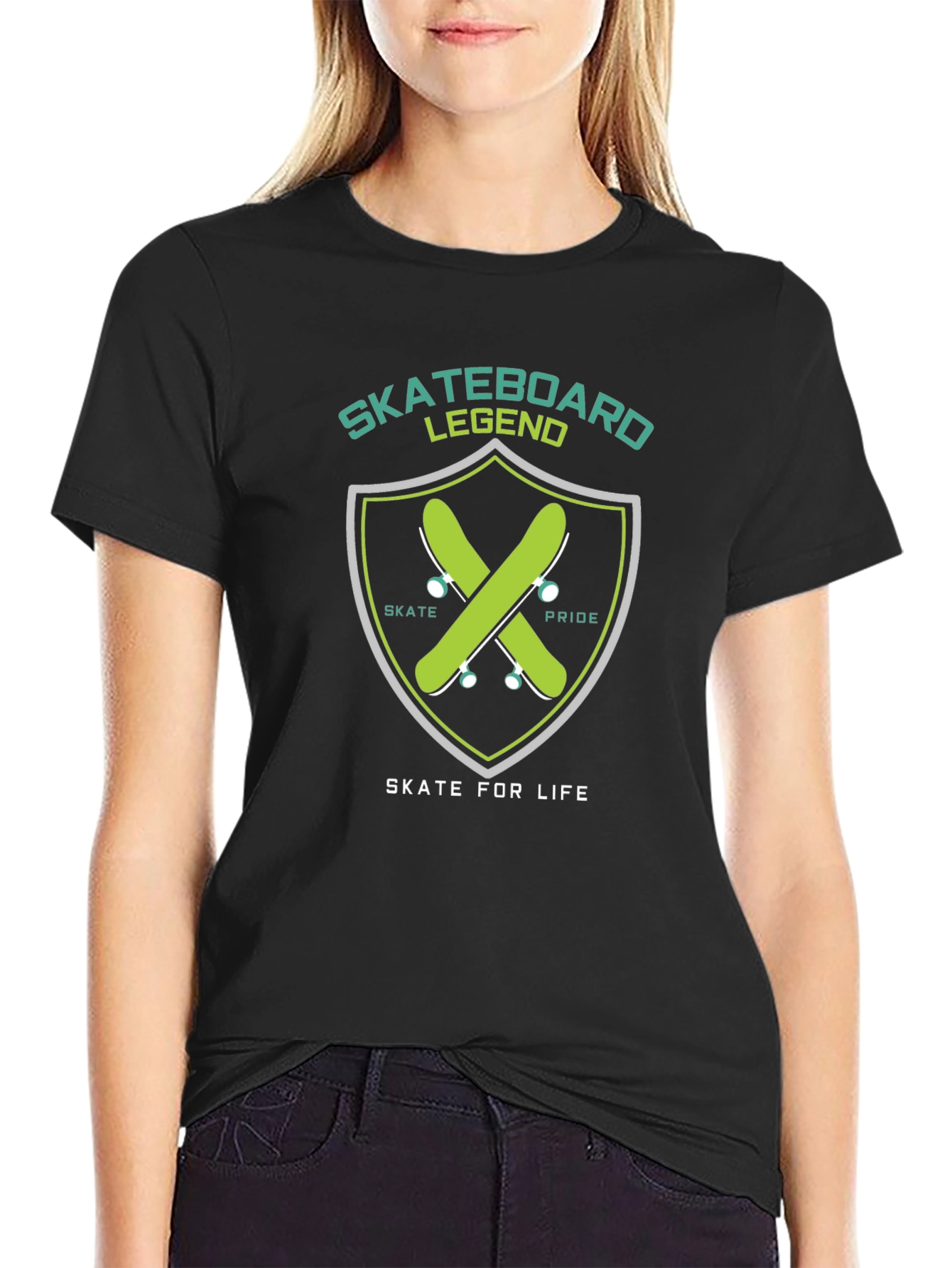 Skateboard Legend Graphic Tee