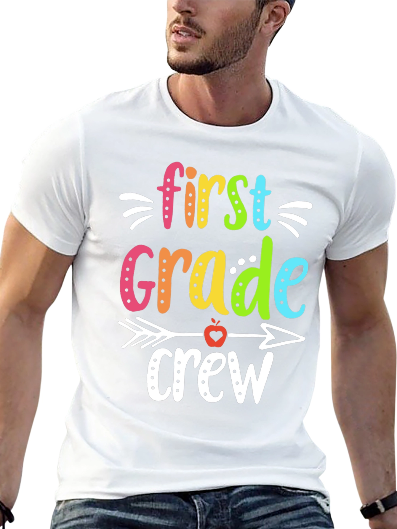 First Grade Crew Teacher T-Shirt